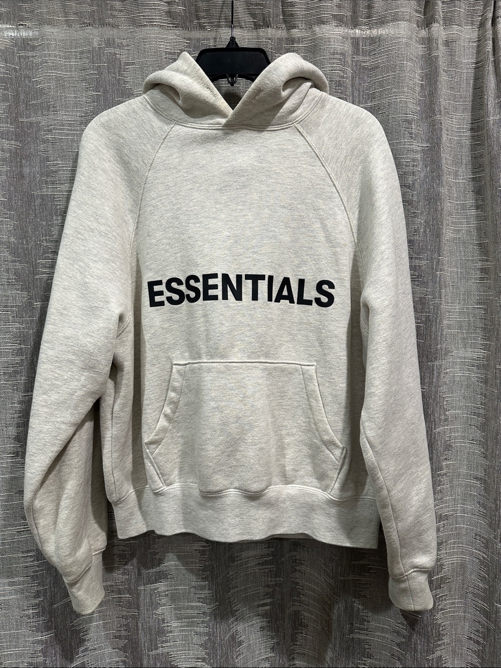 Fear of God ESSENTIALS Crewneck Hoodie with Black Logo